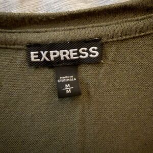 Express size M short sleeve tunic